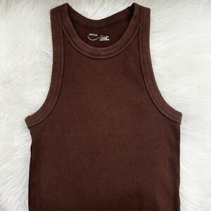 Aerie Brown Tank Top